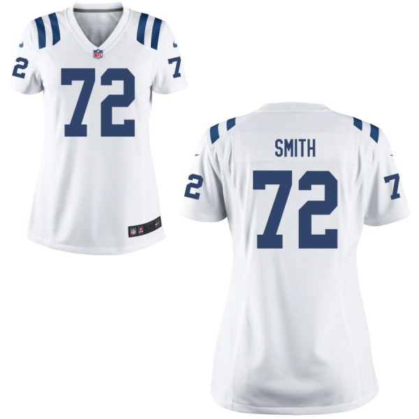 Women's Indianapolis Colts Nike White Game Jersey- SMITH#72