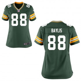 Women's Green Bay Packers Nike Green Game Jersey BAYLIS#88