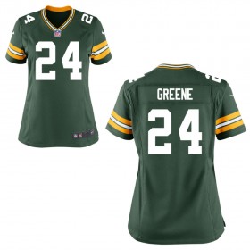 Women's Green Bay Packers Nike Green Game Jersey GREENE#24