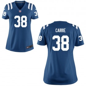 Women's Indianapolis Colts Nike Royal Game Jersey CARRIE#38