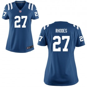 Women's Indianapolis Colts Nike Royal Game Jersey RHODES#27