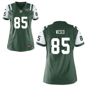 Women's New York Jets Nike Green Game Jersey WESCO#85