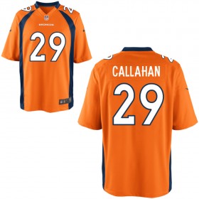 Youth Denver Broncos Nike Orange Game Jersey CALLAHAN#29