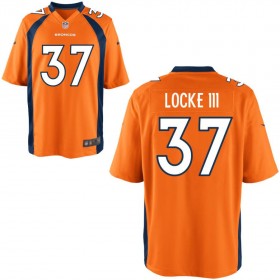 Youth Denver Broncos Nike Orange Game Jersey LOCKE III#37