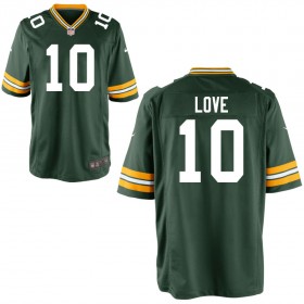 Youth Green Bay Packers Nike Green Game Jersey LOVE#10