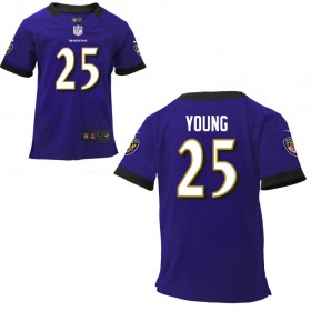 Nike Baltimore Ravens Infant Game Team Color Jersey YOUNG#25