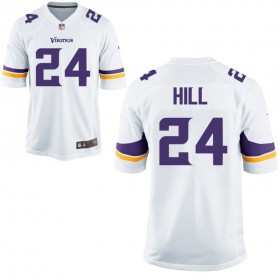 Nike Men's Minnesota Vikings White Game Jersey HILL#24