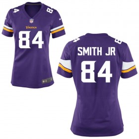 Women's Minnesota Vikings Nike Purple Game Jersey SMITH JR#84