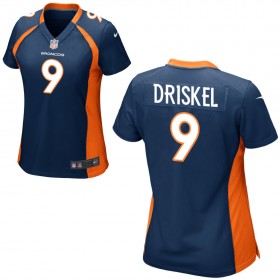 Women's Denver Broncos Nike Navy Blue Game Jersey DRISKEL#9