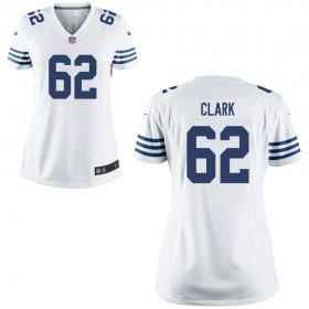 Women's Indianapolis Colts Nike White Game Jersey CLARK#62