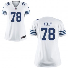 Women's Indianapolis Colts Nike White Game Jersey KELLY#78