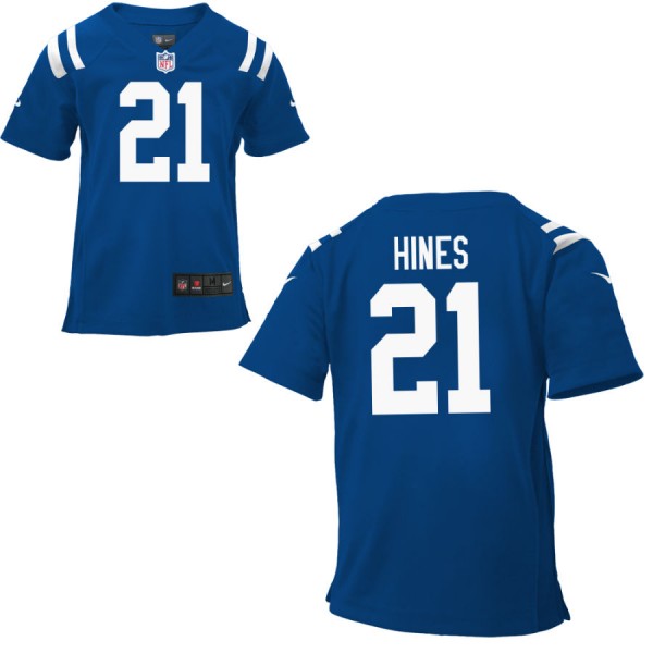 Toddler Indianapolis Colts Nike Royal Team Color Game Jersey HINES#21