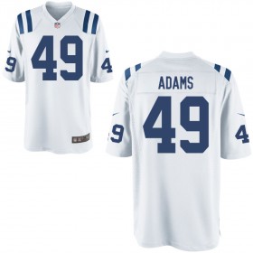 Youth Indianapolis Colts Nike White Game Jersey ADAMS#49