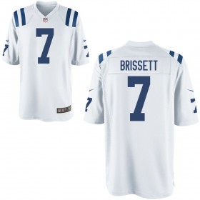 Youth Indianapolis Colts Nike White Game Jersey BRISSETT#7