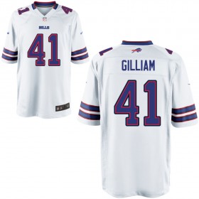 Nike Men's Buffalo Bills Game White Jersey GILLIAM#41